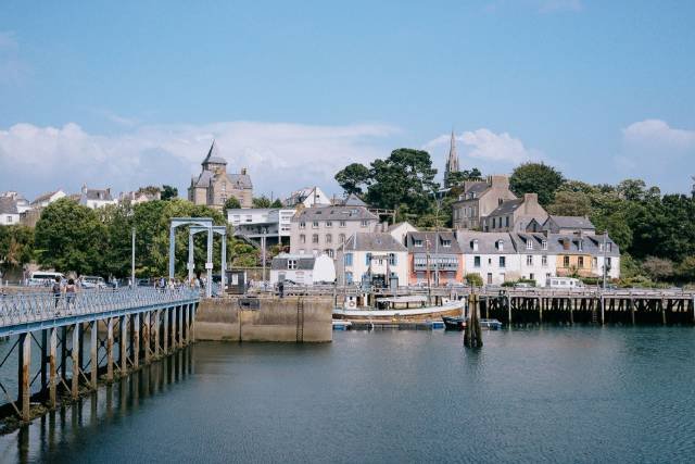 Port de Douarnenez : transport de mariage