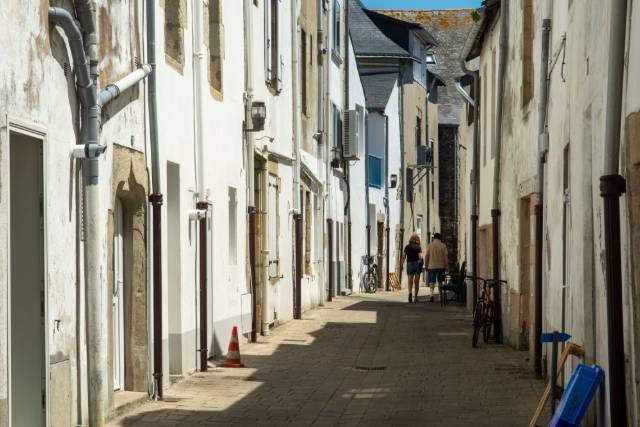 Ruelle du Croisic : transport de mariage